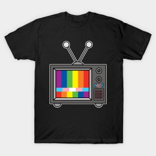 Pride retro television set T-Shirt